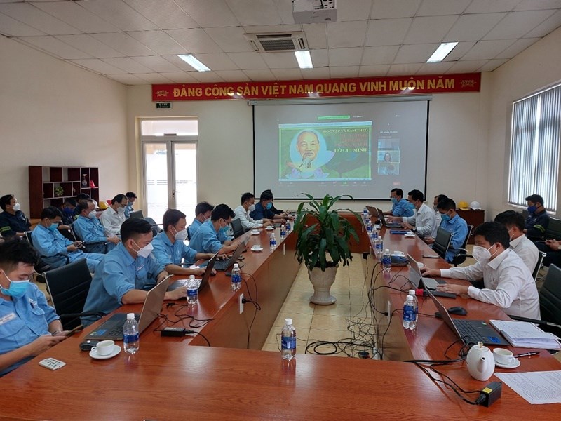 Đảng ủy Thép Miền Nam tổ chức hội nghị học tập chuyên đề tư tưởng Hồ Chí Minh năm 2021